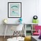 Stupell Industries Shhh I'm Reading Framed Print Under Glass, design by Seven Trees Design